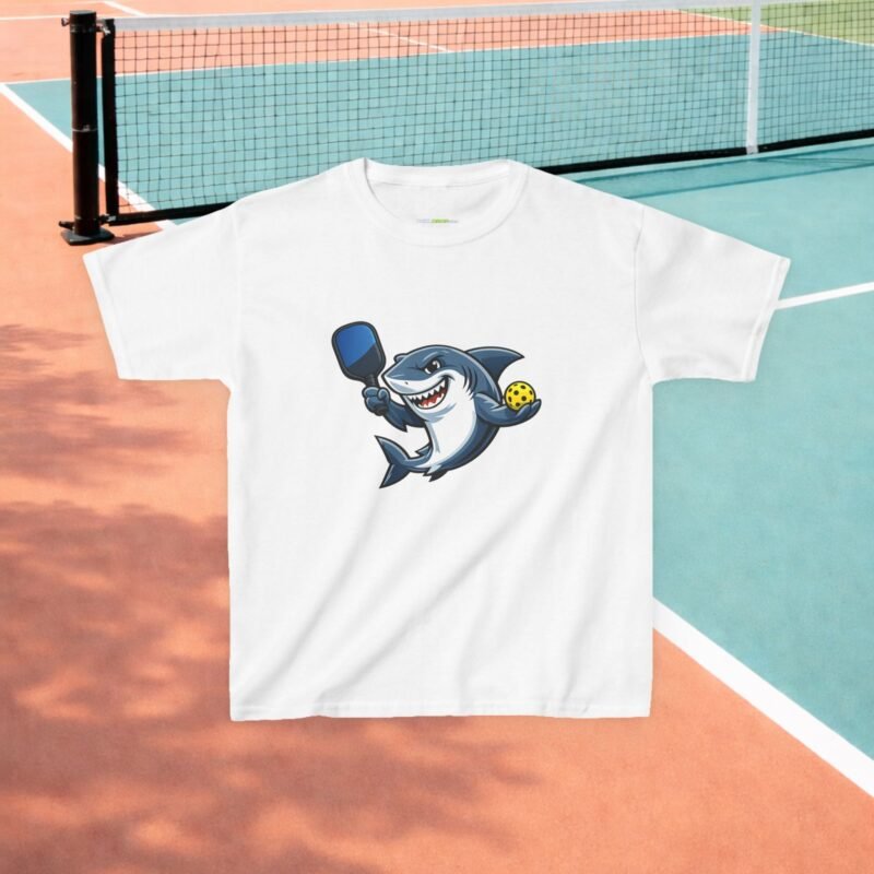 Kids Pickleball Shark Tee